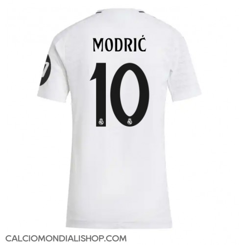 Maglie da calcio Real Madrid Luka Modric #10 Prima Maglia Femminile 2024-25 Manica Corta